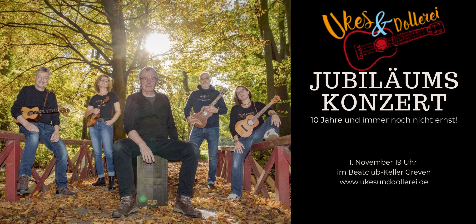 Unser Jubiläum: 10 Jahre Ukes & Dollerei
